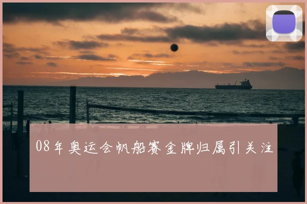 08年奥运会帆船赛金牌归属引关注